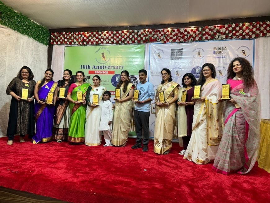 Thane Super Moms Celebrate 10th Anniversary with Grand South Indian Theme Event