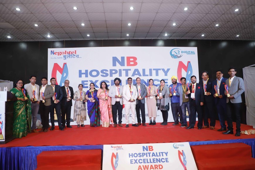 Negohtel Bulletin Media Celebrated Excellence of Hospitality Industry at The NB Hospitality Excellence Award-2024