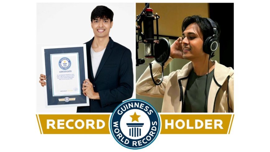 Indian Music Composer Suneet Haran Creates History- Sets New Guinness World Record