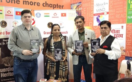 Dr BRC’s New Book Unveiled at World Book Fair