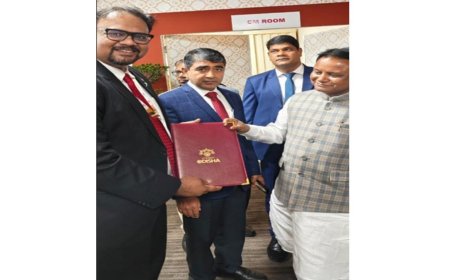 Signing Of MOU By United Petro Shipping Pte Ltd And Sadhav Shipping Limited With Government Of Odisha