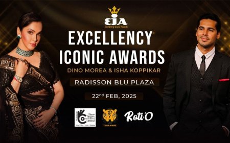 Three Fingers Entertainment Presents the Excellency Iconic Awards 2025 featuring Isha Koppikar and Dino Morea
