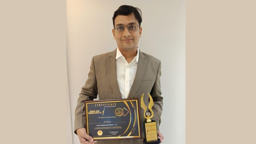 SS Advisors – Won the award for Most Promising Financial Advisors in Surat