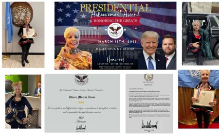 Queen of Beverly Hills, Dame Munni Irone, Receives President’s Lifetime Achievement Award-World News Network