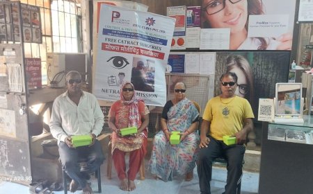 Paranubhuti Foundation’s Grass Root Level Netra Seva Mission to Save Eyes of People
