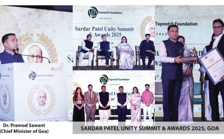 Topnotch Foundation Acknowledged and Felicitated the Winners of the Sardar Patel Unity Summit & Awards 2025