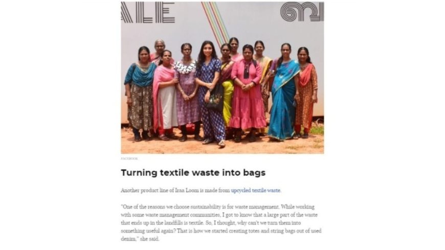 Iraaloom: Weaving Sustainability into Every Thread of Tradition