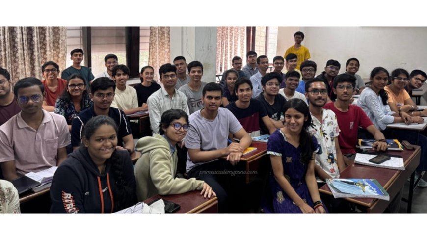 Prime Academy Pune Student Scores 100 Percentile as Over 63 Percent of Batch Clears JEE Mains 2025