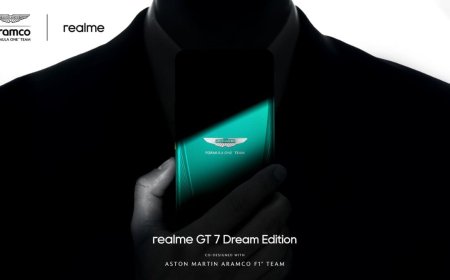 realme announces a 3-year licensing collaboration with Aston Martin Aramco F1 team