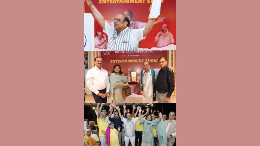 Sing Today, Smile Today: Dr. Er. Rajainderr Jaina Brings Happiness Through Music at Sheows Old Age Home