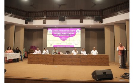 Sarvjanik Education Society Honours 10th & 12th Toppers, Principals, and Teachers