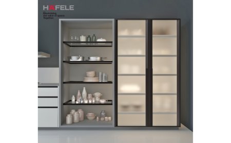 Rail Door Profiles by Hafele