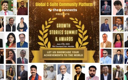 Growth Stories Summit and Awards 2025, Mumbai by TheCconnects Magazine Global C-Suite Community Platform