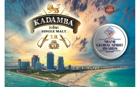 India’s Kadamba Single-Malt Earns Global Recognition at Miami Spirits Competition