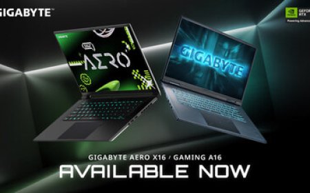 GIGABYTE Announces its AI PCs - GIGABYTE AERO X16 and GIGABYTE GAMING A16 Now Officially Available