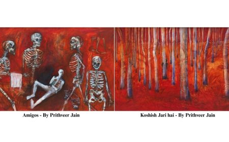 Emerging Artist Prithveer Jain Explores Identity and Inner Landscapes in Mumbai Solo Show