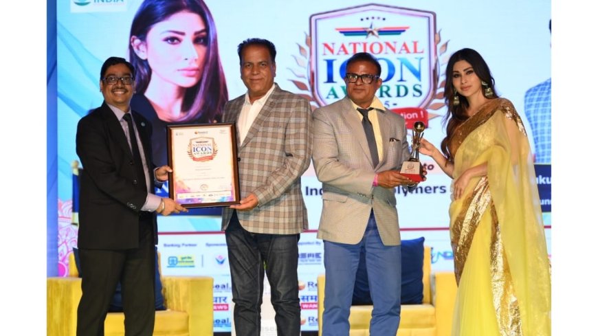 Powering Precision: Mr. Sukumaran Krishnan Nair – National Icon Award 2025 Winner Category: Top Exporter of Industrial Rubber Rollers in India Founder & Managing Director, Industrial Polymers | Nashik