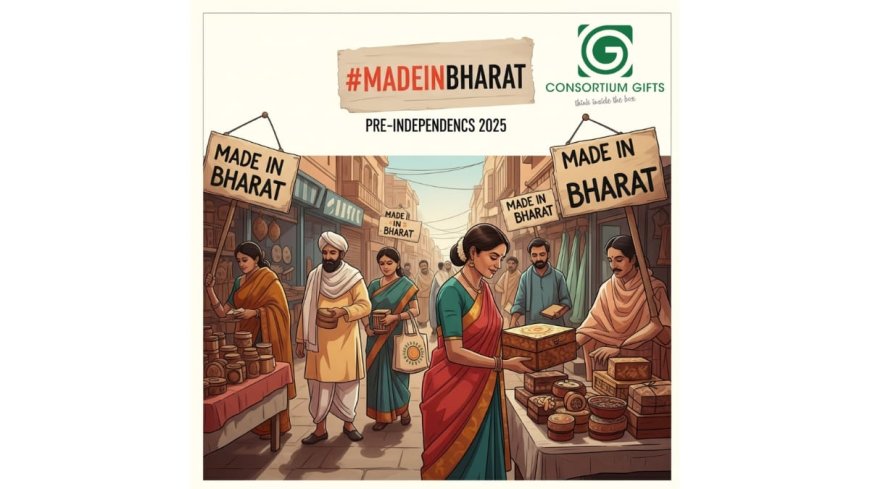 Consortium Gifts Launches “Made in Bharat” Campaign: Championing Local Artisans and Homegrown Startups This Pre-Independence Season