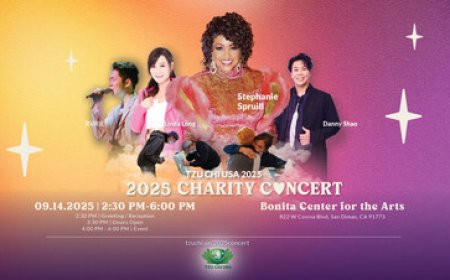 Tzu Chi USA's 2025 Charity Concert to Benefit Long-Term Los Angeles Wildfire Relief