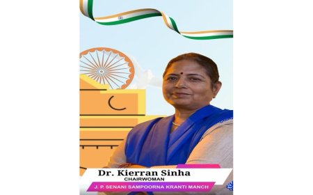 Dr. Kierran Sinha: A JP Senani Shaping Bihar’s Future Through Legacy, Leadership & Innovation