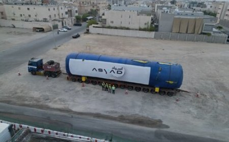 ASYAD GROUP EXECUTES HIGH-PRECISION TRANSPORT OF ULTRA-HEAVY CRYOGENIC TANK FROM INDIA TO KSA HIGHLIGHTING CROSS-BORDER LOGISTICS EXPERTISE