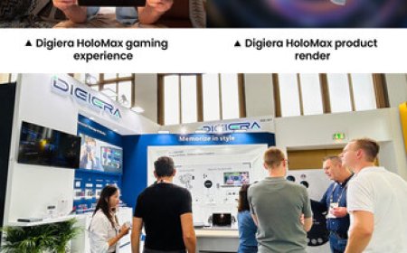 DIGIERA Unveils HoloMax -- World's First Glasses-free 3D Laptop-Handheld Hybrid, Debuting at IFA 2025