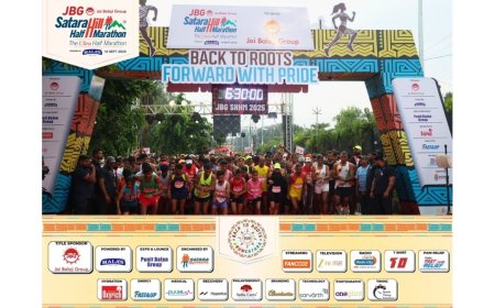 JBG Satara Hill Half Marathon 2025: A Rain-Soaked Yet Record-Breaking Celebration of Running