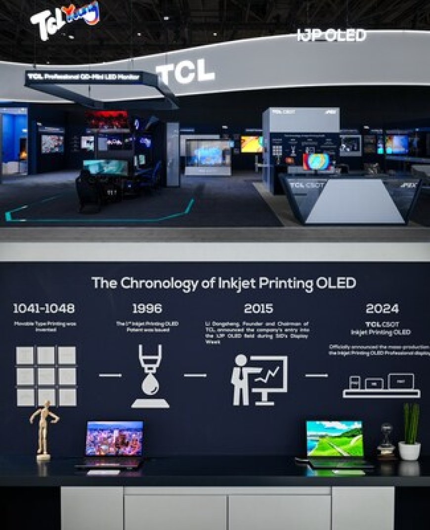 TCL CSOT Set to Redefine Visual Experiences at IFA 2025 with APEX, Showcasing Breakthrough IJP OLED Displays