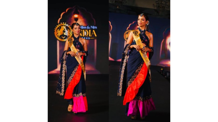 Pallavi Jaiswal Shines as 2nd Runner-up at VG Mrs. India – A Homemaker Turned Inspiration