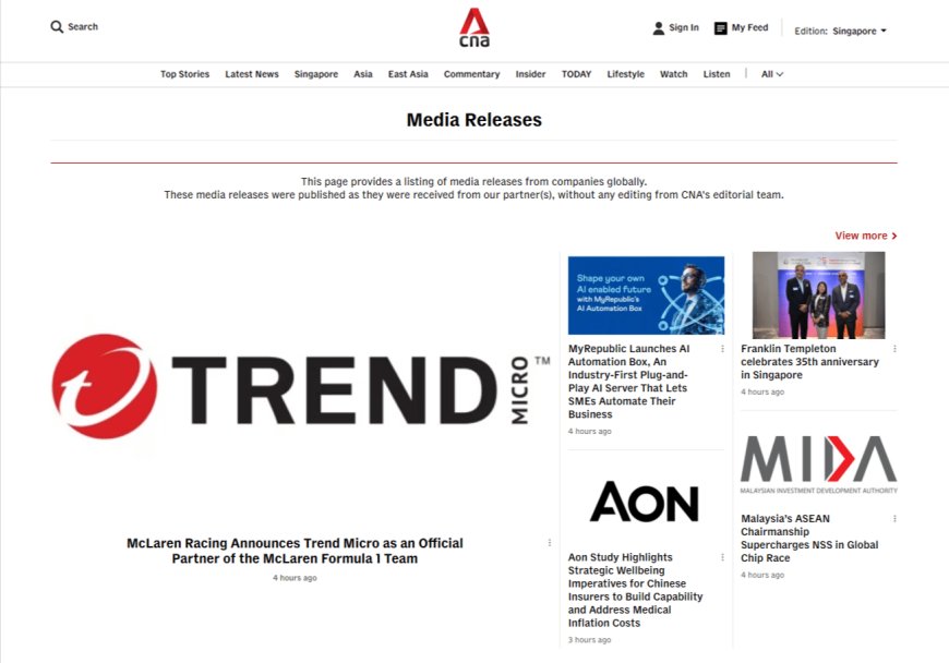 Media OutReach Newswire Strengthens Press Release Distribution Network in Singapore and Southeast Asia
