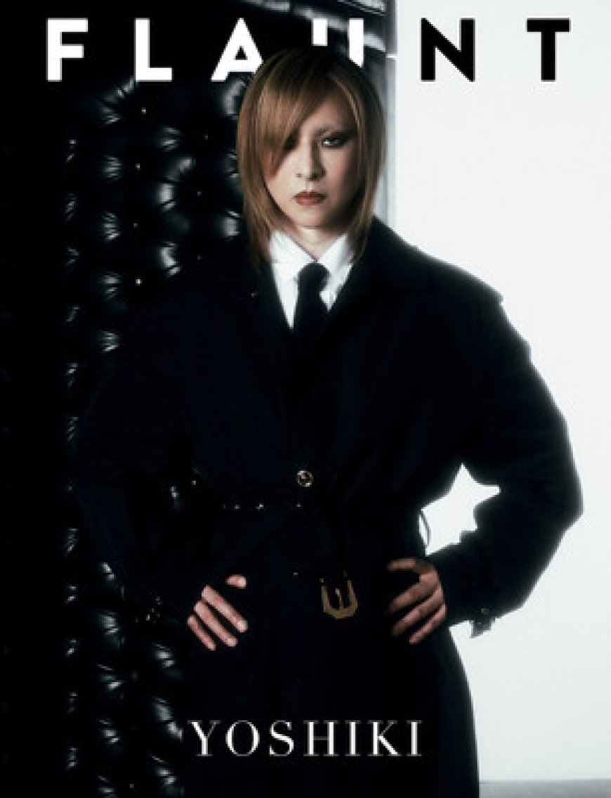 Japan's Biggest Rock Star YOSHIKI Featured on the Cover of Flaunt Magazine's Special 200th Issue