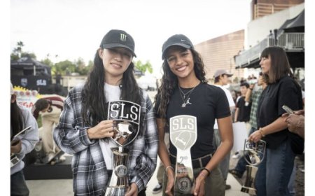 Monster Energy’s Liz Akama Takes First Place in Women’s Street Skateboarding at 2025 SLS Las Vegas Takeover Competition