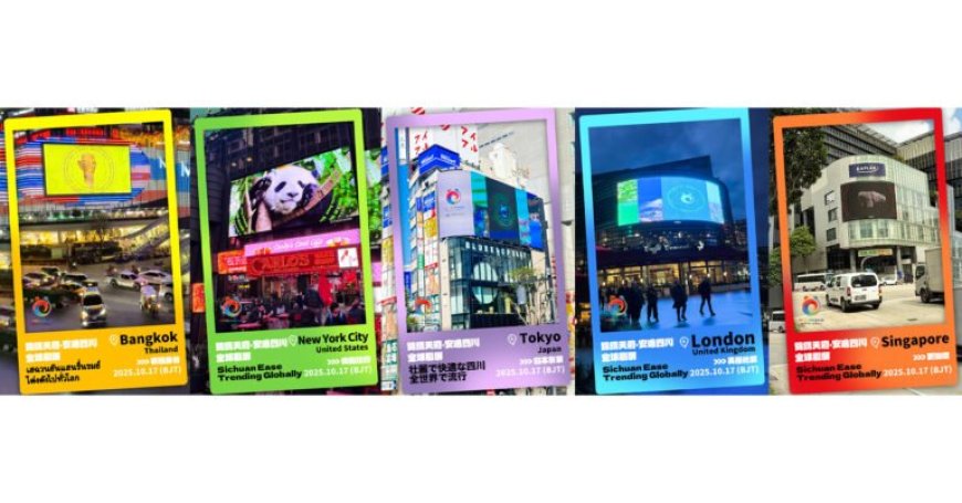 China’s Sichuan Extends Cultural Tourism Invitations at Global Landmarks