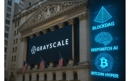 BlockDAG Price Prediction: Grayscale IPO Fuels Confidence in DeepSnitch AI’s USD 527K Presale