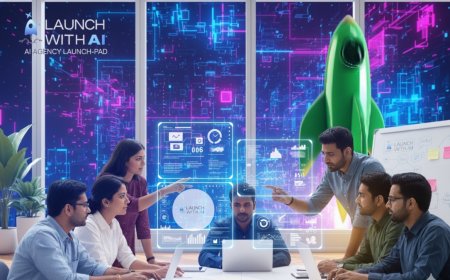 Launch With AI: Helping Professionals Build AI-Driven Marketing Agencies from Scratch