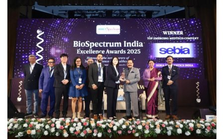 Sebia India Wins ‘Top Emerging MedTech Company’ at BioSpectrum Excellence Awards 2025