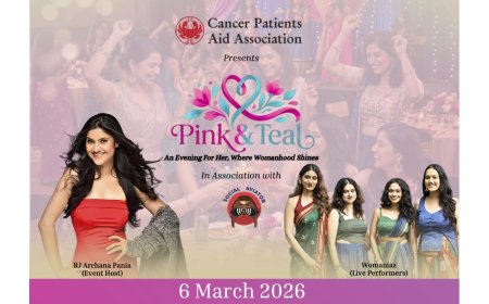 Cancer Patients Aid Association Announce ‘Pink & Teal’ in association with Social Aviator — A Women-Only Fundraising Gala Celebrating Womanhood on 6 March 2026