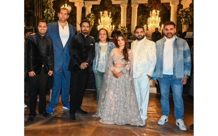 Grand Star-Studded Sangeet and Haldi Celebrations of Pranav Desai and Juhi Shah Light Up Udaipur