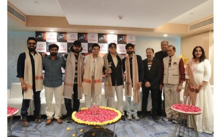 Citara, Laloo Makers Express Interest in Developing Gujarat Film City at Laloo Team Felicitation Event