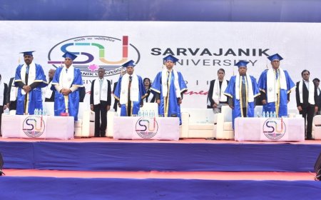 Sarvajanik University Hosts 4th Convocation, Awards Degrees to Over 2,000 Students