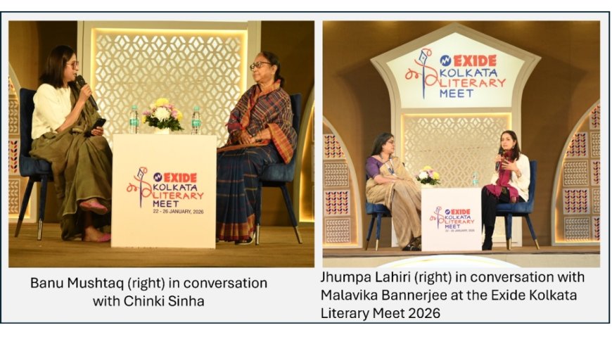 Exide Powers the Kolkata Literary Meet, Championing Ideas, Stories and Dialogue