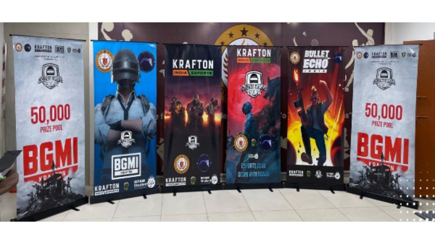 KRAFTON India Builds the Future of Indian Esports Through Nationwide 128-College Campus Tour; Now in Its Second Year