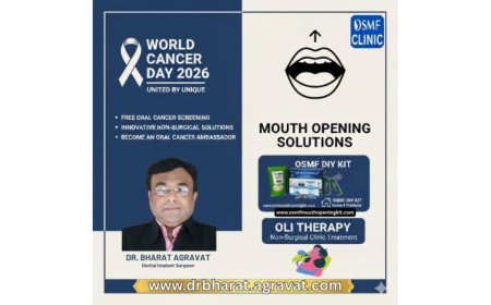 World Cancer Day 2026: Dr. Bharat Agravat Unveils OLI Therapy and OSMF DIY Kits to Combat Oral Cancer Epidemic