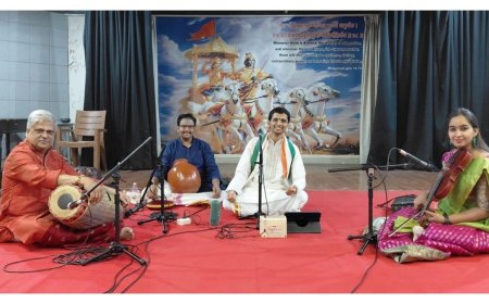Young Carnatic Vocalist Vignesh Shankarnarayanan Draws Full Houses Across Shows in Mumbai