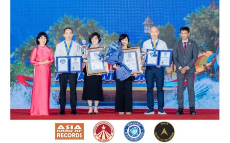 World Records Union Confers Two World Records to Sun Group of Vietnam for Its Newly Launched Aqua Adventure Park