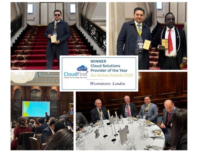 CloudFirst Technology Wins ‘Cloud Solutions Provider of the Year’ at Go Global Awards 2025