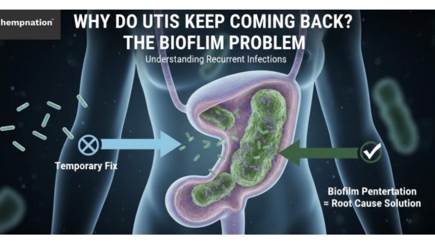 New Research Highlights ‘Biofilm Shield’ as the Hidden Culprit Behind Recurrent UTIs