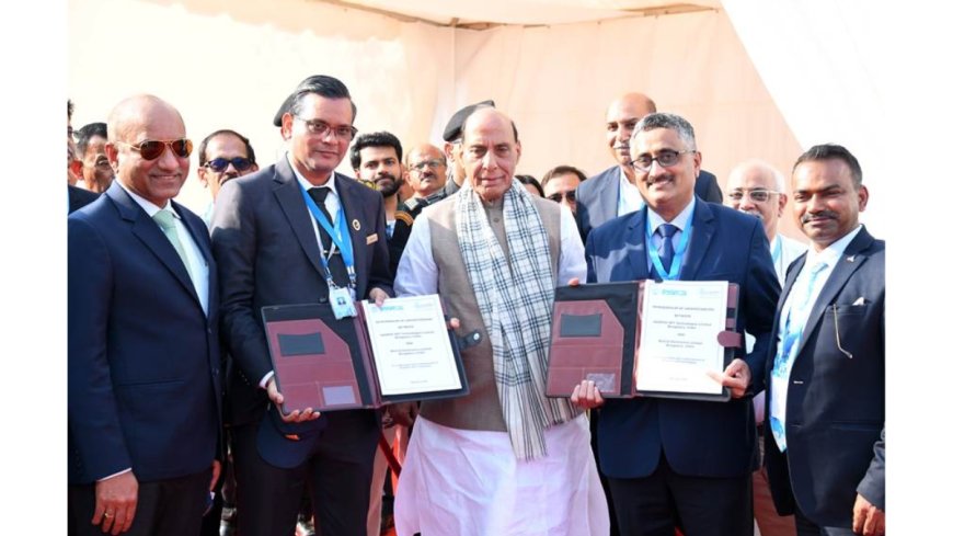 BEL and SASMOS Sign Strategic MoU to Strengthen Defence Indigenization