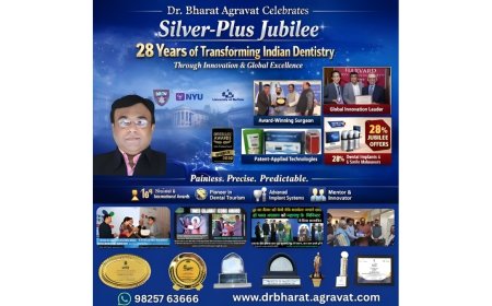Dr Bharat Agravat Celebrates “Silver-Plus Jubilee”: 28 Years of Transforming Indian Dentistry through Innovation and Global Excellence