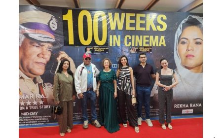 ‘AMEENA’ CELEBRATES HISTORIC 100 WEEKS IN CINEMAS; KUMAR RAJ PRODUCTIONS HOSTS GRAND CELEBRATION IN MUMBAI